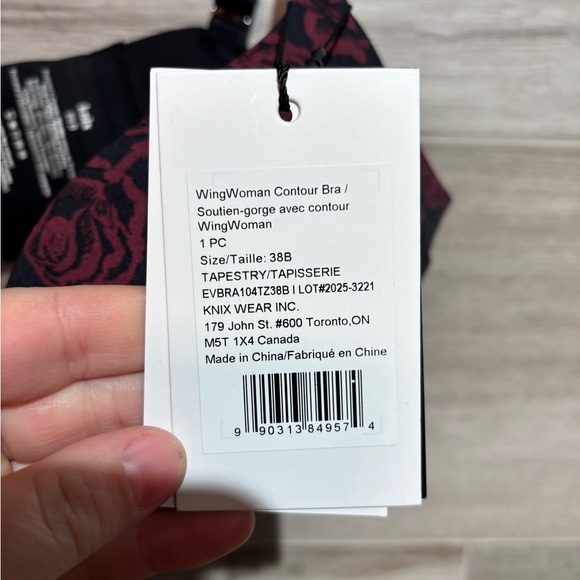 Knix WingWoman Contour Bra new with tags! Size 38B - Picture 11 of 15